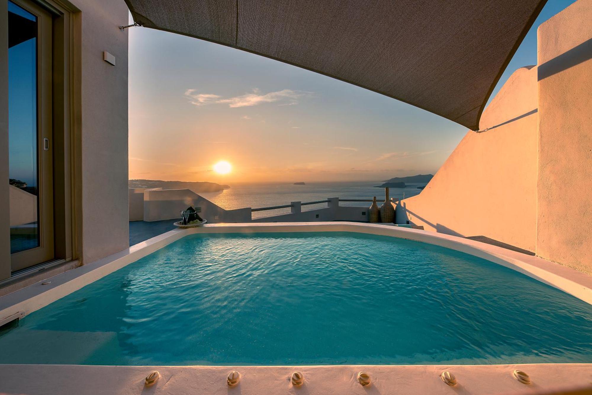 Grand View - Megalochori Santorini Aparthotel Exterior foto